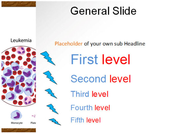 Leukemia Blood Cells PPT Template