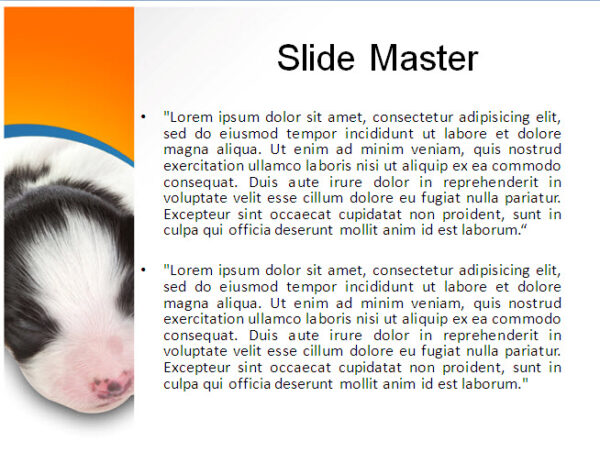 Puppy PowerPoint Template - Image 2