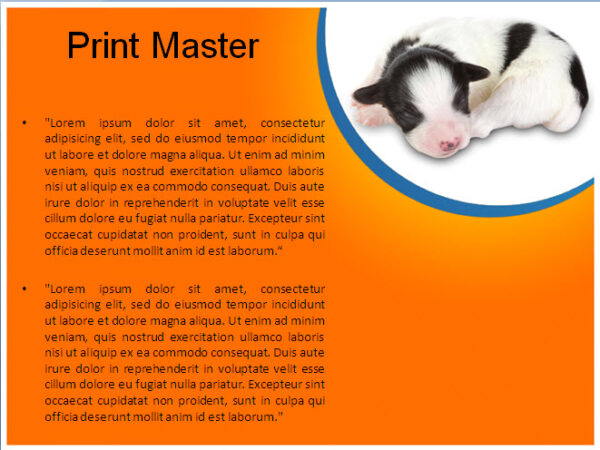 Puppy PowerPoint Template - Image 3