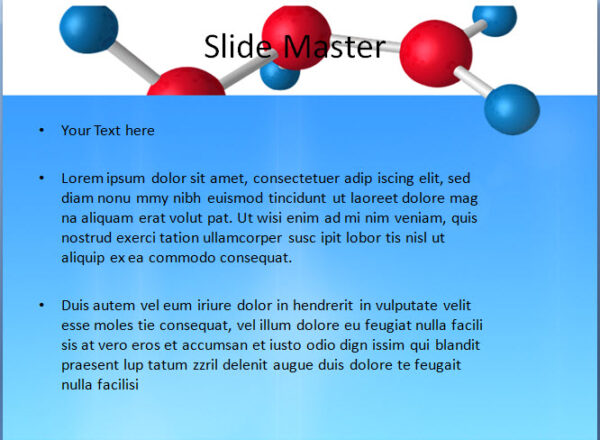 Molecule Powerpoint Template - Image 2