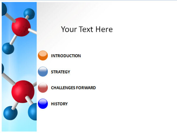 Molecule Powerpoint Template - Image 3