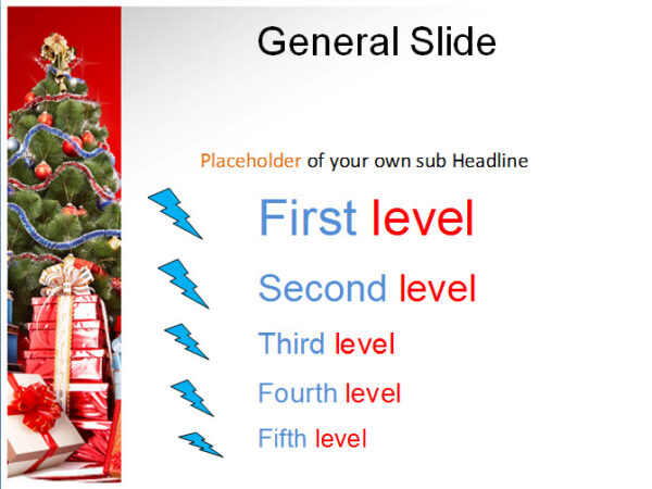 Merry Christmas PPT Template - Image 3