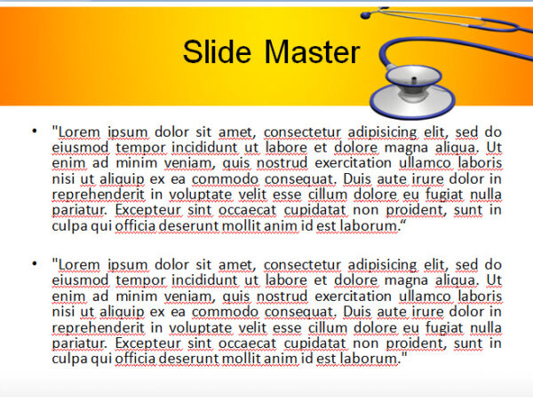 Stethoscope PowerPoint Template - Image 2