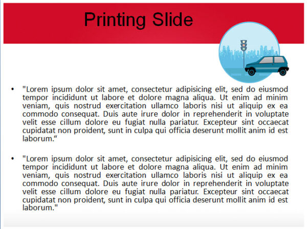 Traffic Signal PPT Template - Image 3