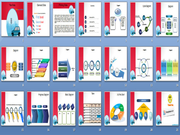 Traffic Signal PPT Template - Image 4