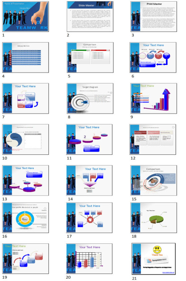 Teamwork PPT Template