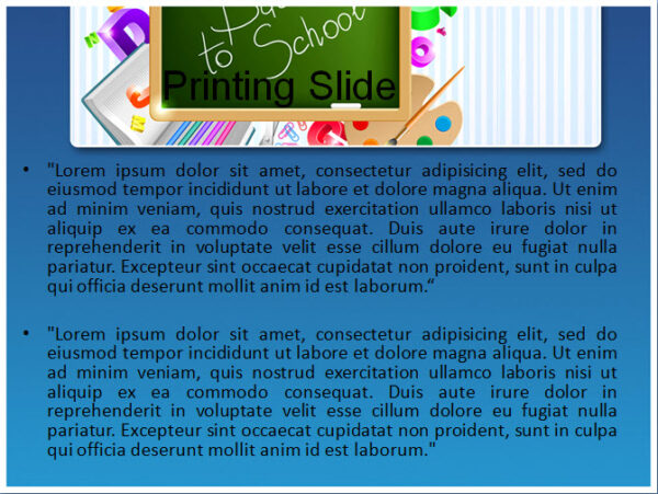 Back to School Powerpoint Template - Image 3