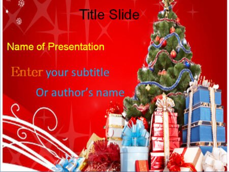 Merry Christmas PPT Template